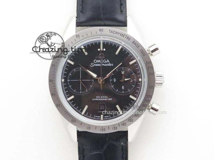 0308 Planet Ocean SS Bp Maker 45mm Black Bezel On SS Bracelet A OnTrend 8218